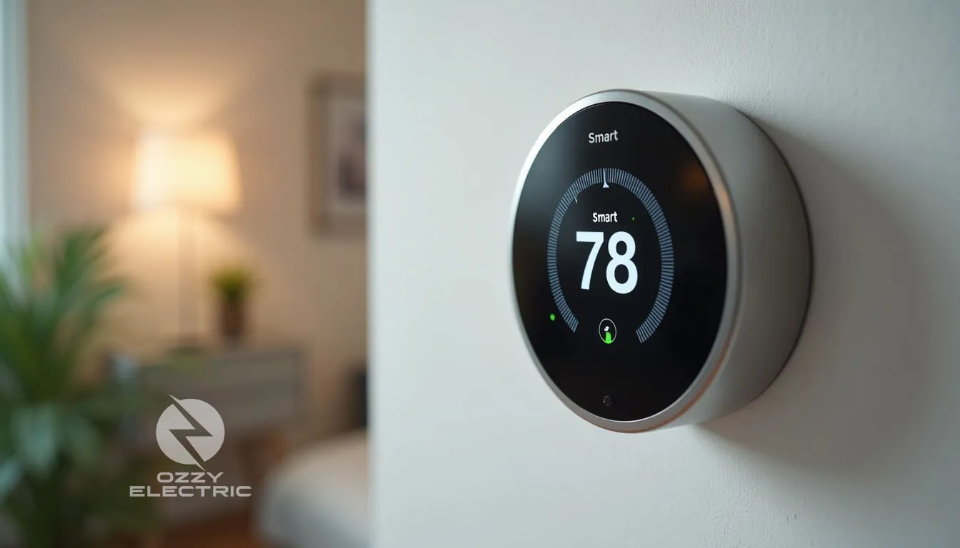 Smart thermostat installation